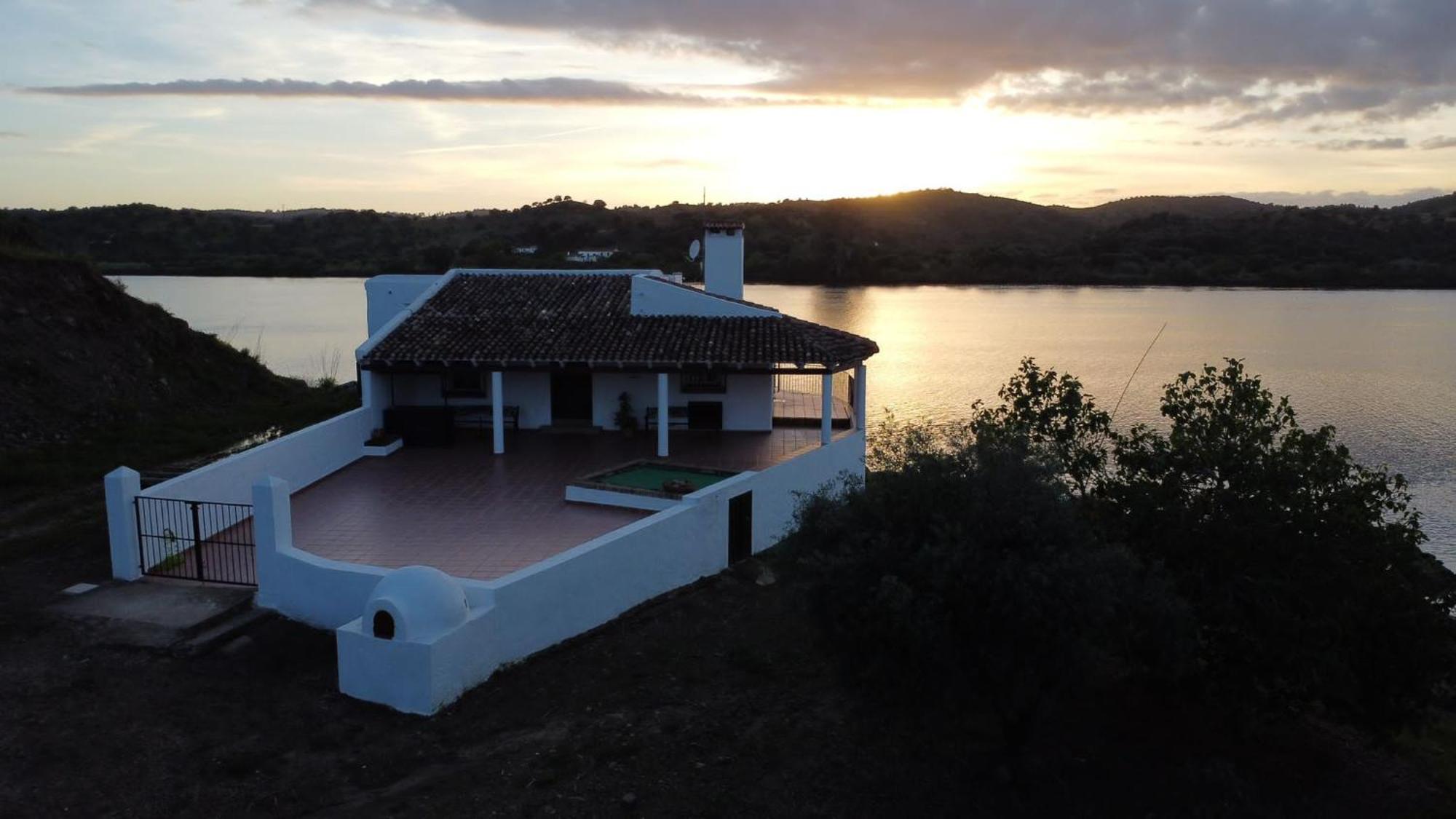 Magnifica Casa A Orillas Del Guadiana Huelva Luaran gambar