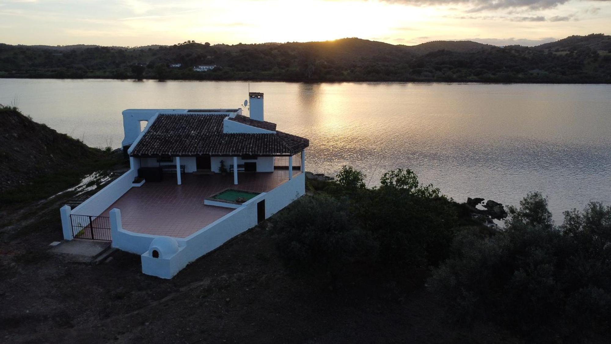 Magnifica Casa A Orillas Del Guadiana Huelva Luaran gambar