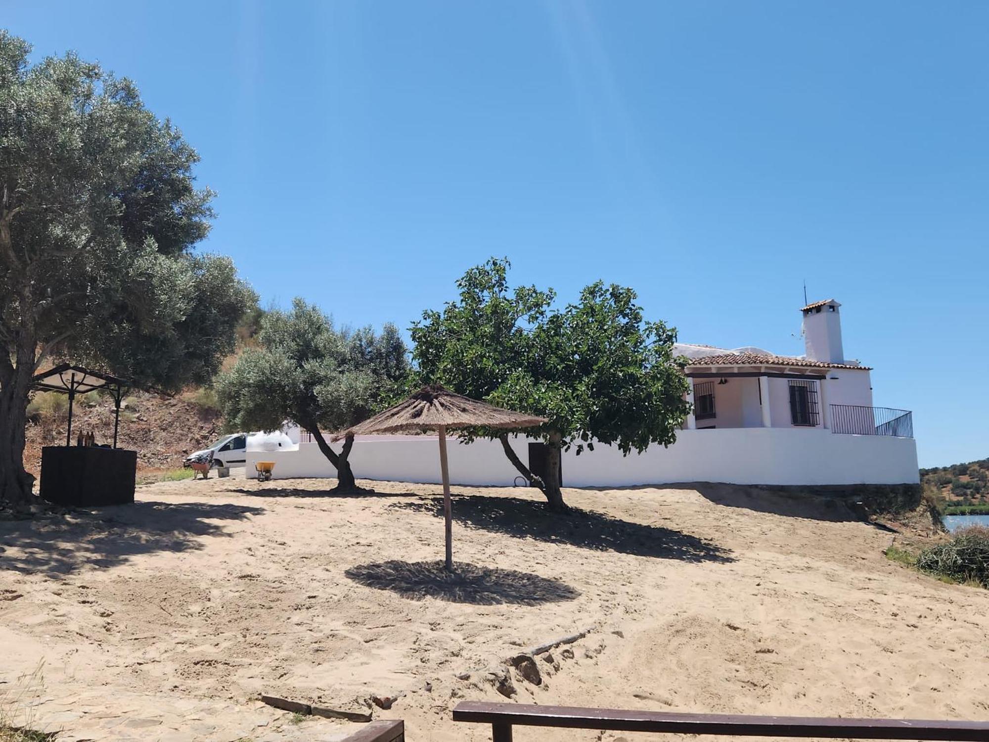 Magnifica Casa A Orillas Del Guadiana Huelva Luaran gambar