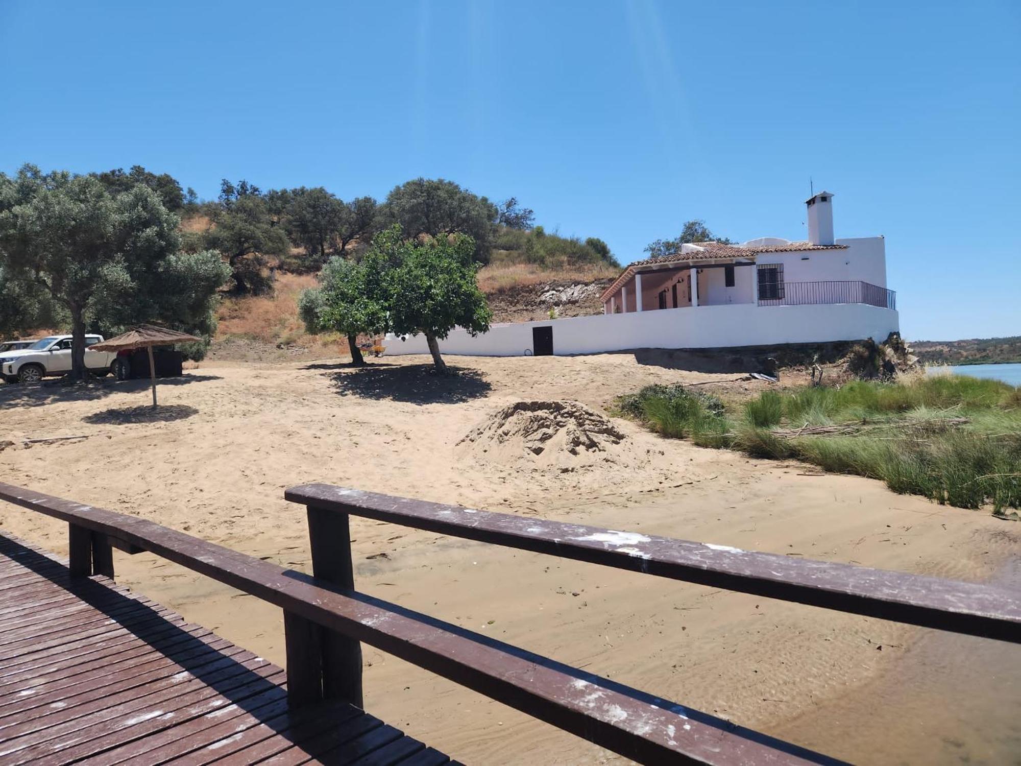 Magnifica Casa A Orillas Del Guadiana Huelva Luaran gambar