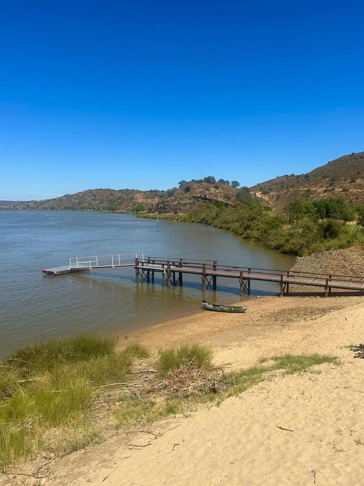Magnifica Casa A Orillas Del Guadiana Huelva Luaran gambar